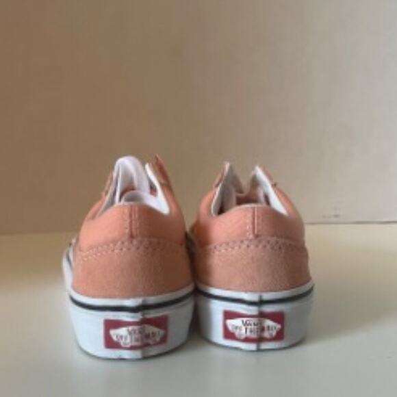 Vans Kids Girls Old Skool Sneakers Salmon/True White Size 10.5K NWOB - Picture 10 of 11